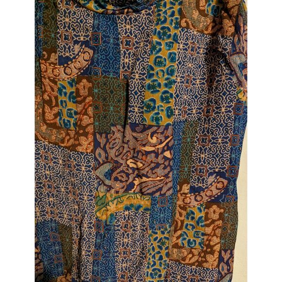 New! Junior's Boho Patchwork Dress - Picture 2 of 4